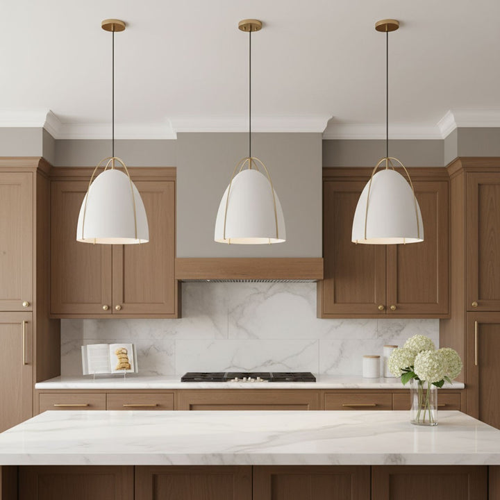 Visual Comfort Studio Canada - 6551801-848 - One Light Pendant - Norman - Satin Brass