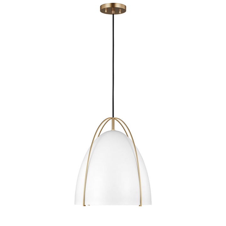 Visual Comfort Studio Canada - 6551801-848 - One Light Pendant - Norman - Satin Brass