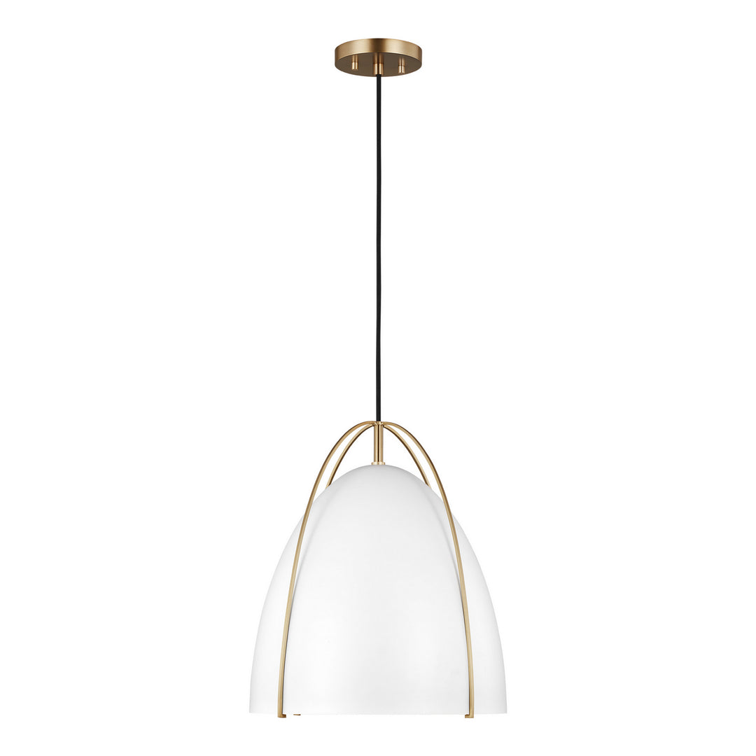 Visual Comfort Studio Canada - 6551801EN3-848 - One Light Pendant - Norman - Satin Brass