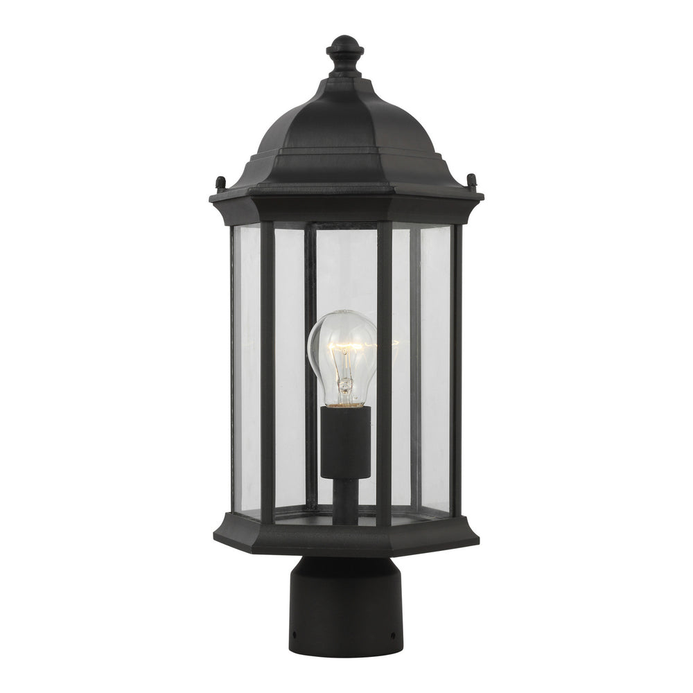 Generation Lighting Canada - 8238601-12 - One Light Outdoor Post Lantern - Sevier - Black
