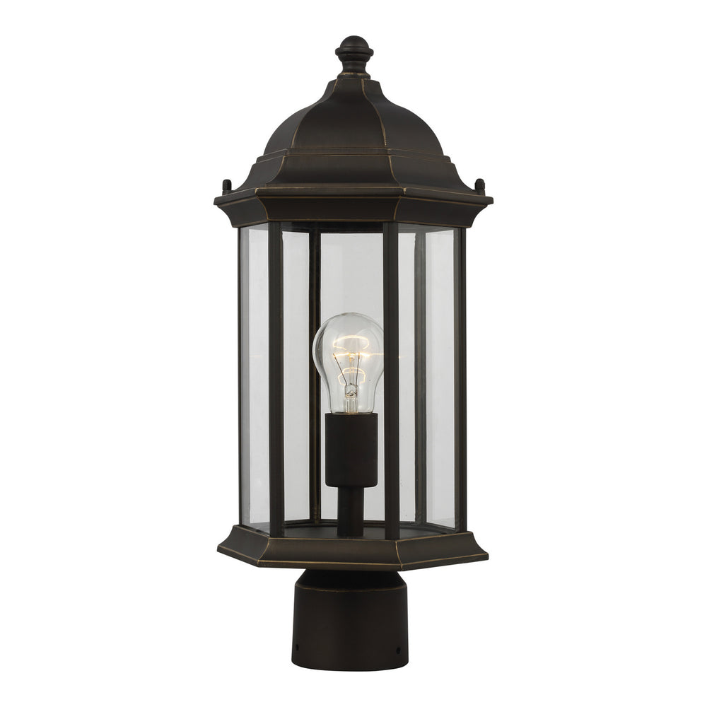 Generation Lighting Canada - 8238601-71 - One Light Outdoor Post Lantern - Sevier - Antique Bronze