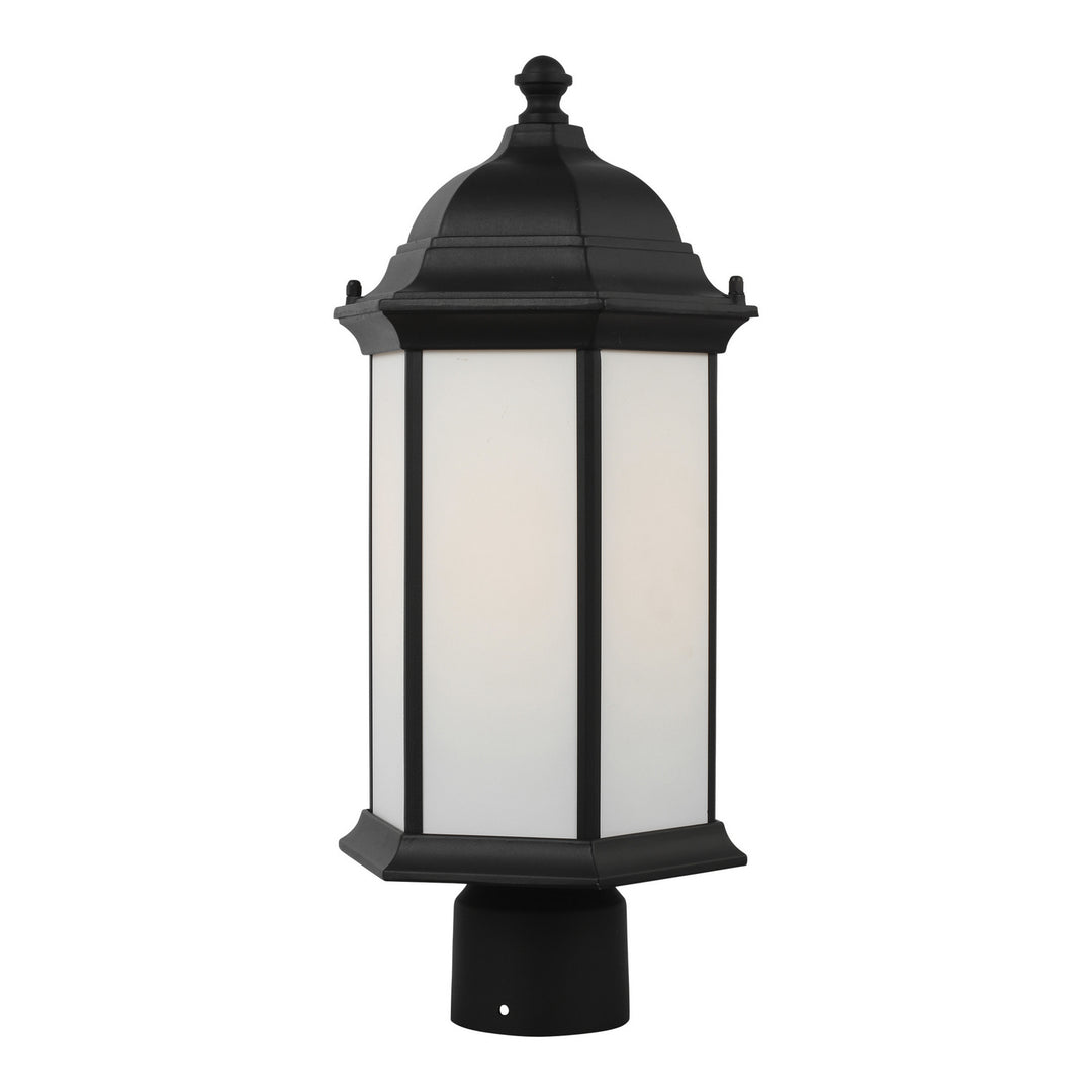 Generation Lighting Canada - 8238651-12 - One Light Outdoor Post Lantern - Sevier - Black