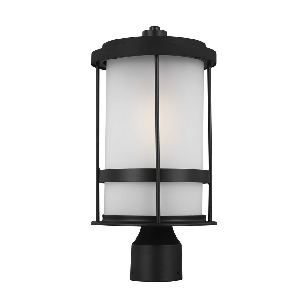 Generation Lighting Canada - 8290901-12 - One Light Outdoor Post Lantern - Wilburn - Black
