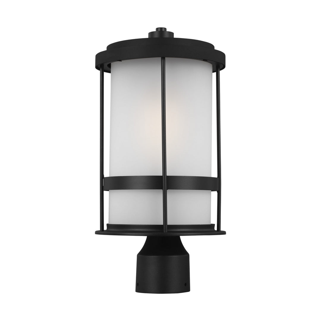 Generation Lighting Canada - 8290901-12 - One Light Outdoor Post Lantern - Wilburn - Black