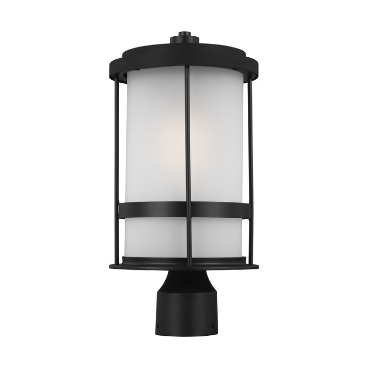 Generation Lighting Canada - 8290901-12 - One Light Outdoor Post Lantern - Wilburn - Black