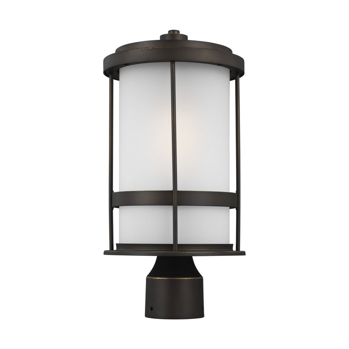 Generation Lighting Canada - 8290901-71 - One Light Outdoor Post Lantern - Wilburn - Antique Bronze