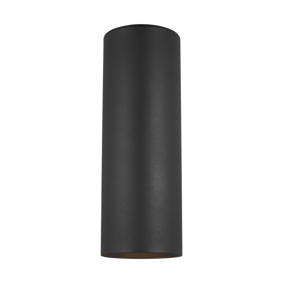 Outdoor Cylinders Two Light Outdoor Wall Lantern in Black - available from The Lighting Shoppe, trusted by Canadian homeowners