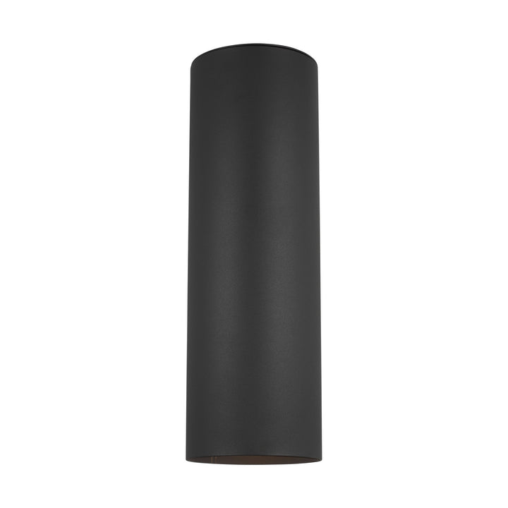 Outdoor Cylinders Two Light Outdoor Wall Lantern in Black - available from The Lighting Shoppe, trusted by Canadian homeowners