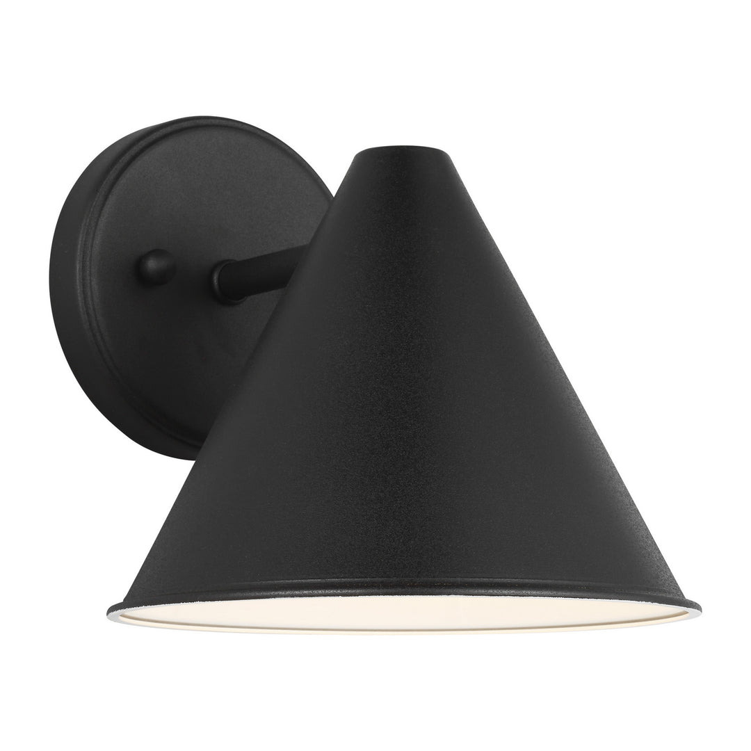 Generation Lighting Canada - 8438501-12 - One Light Outdoor Wall Lantern - Crittenden - Black