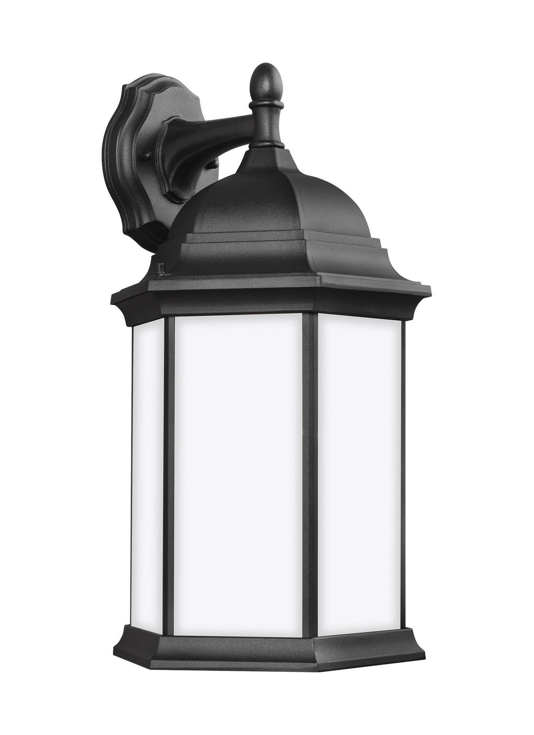 Generation Lighting Canada - 8438751-12 - One Light Outdoor Wall Lantern - Sevier - Black