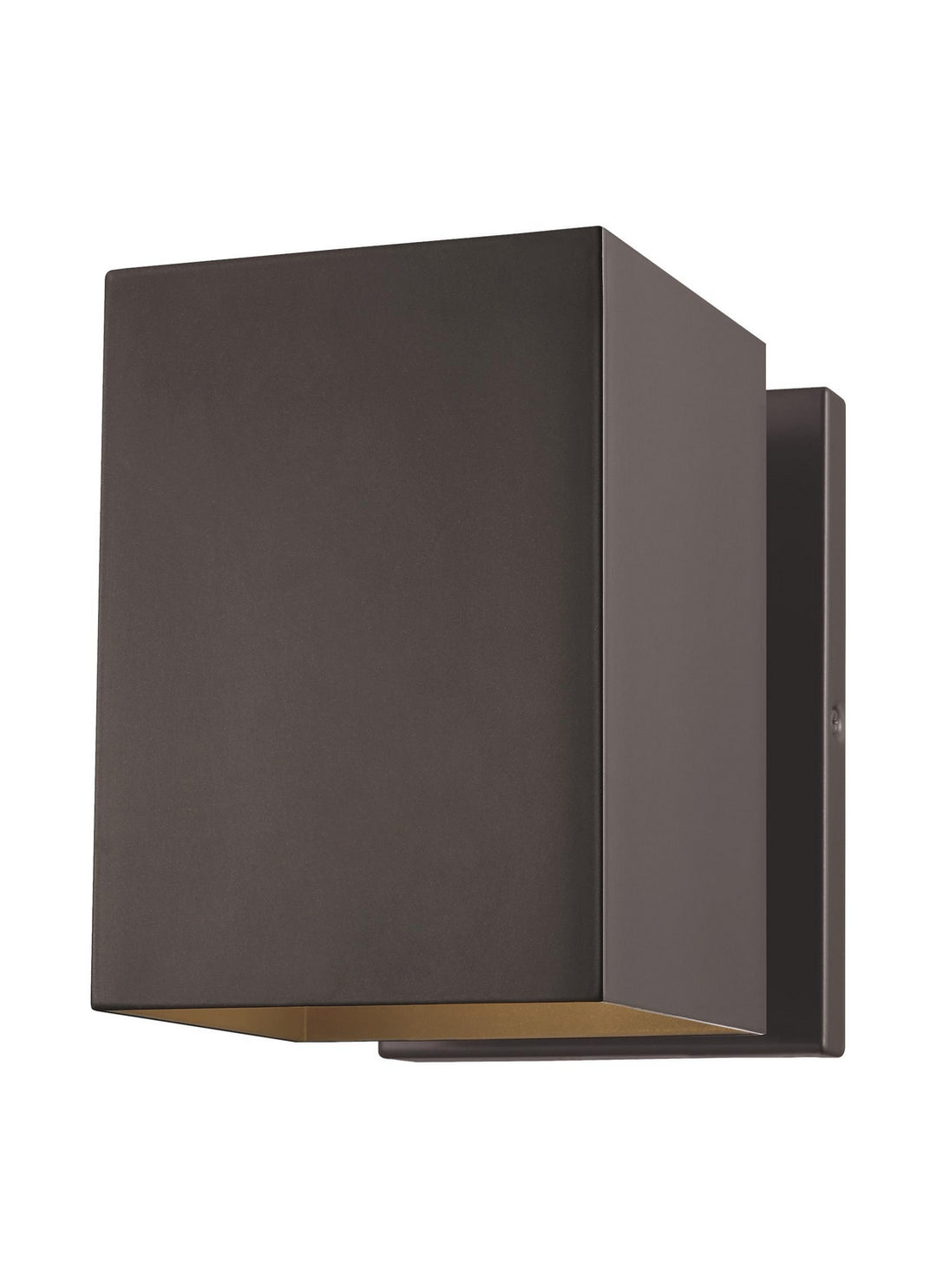 Pohl One Light Outdoor Wall Lantern in Bronze - available from The Lighting Shoppe, trusted by Canadian homeowners