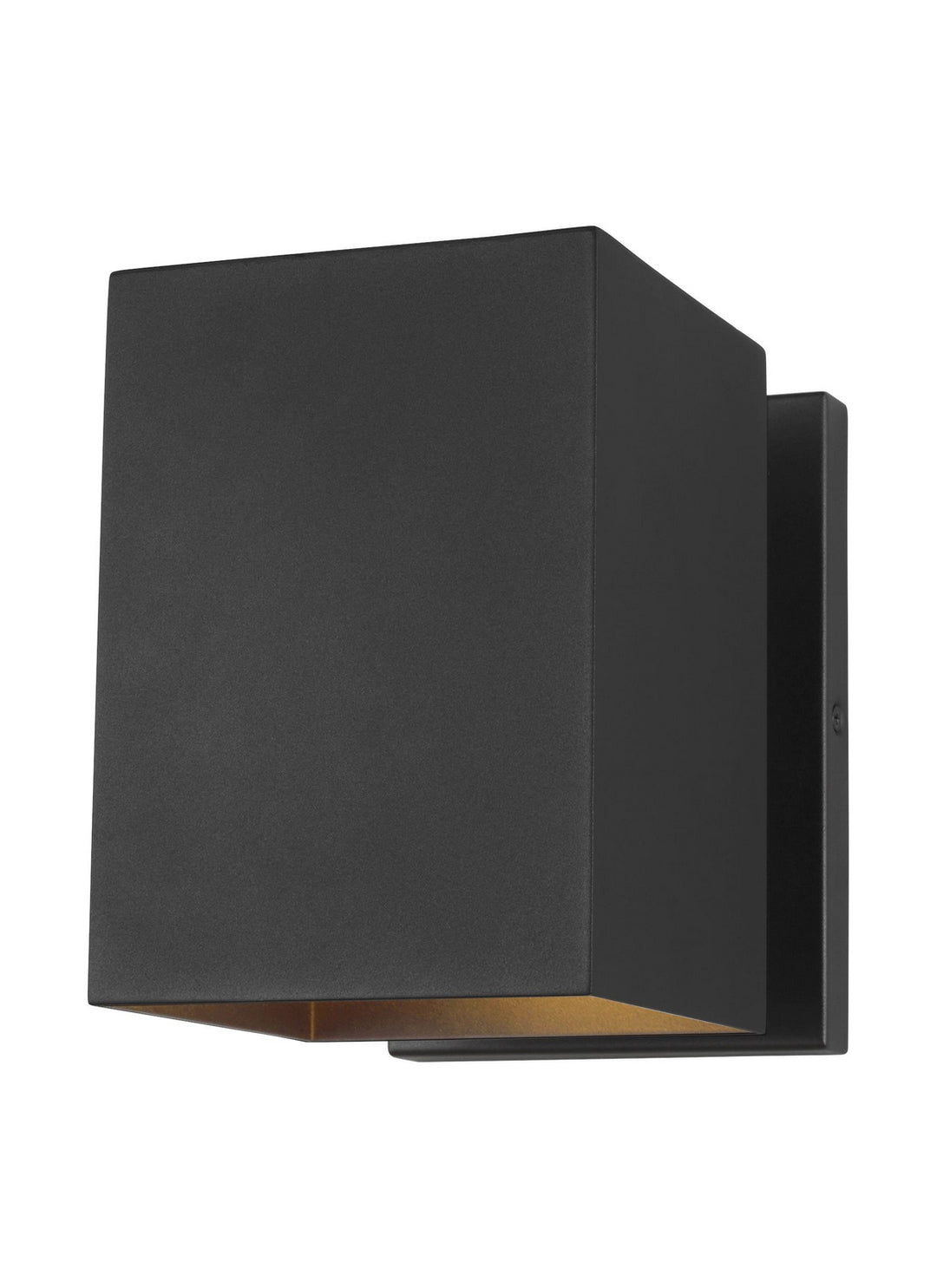 Pohl One Light Outdoor Wall Lantern in Black - available from The Lighting Shoppe, trusted by Canadian homeowners