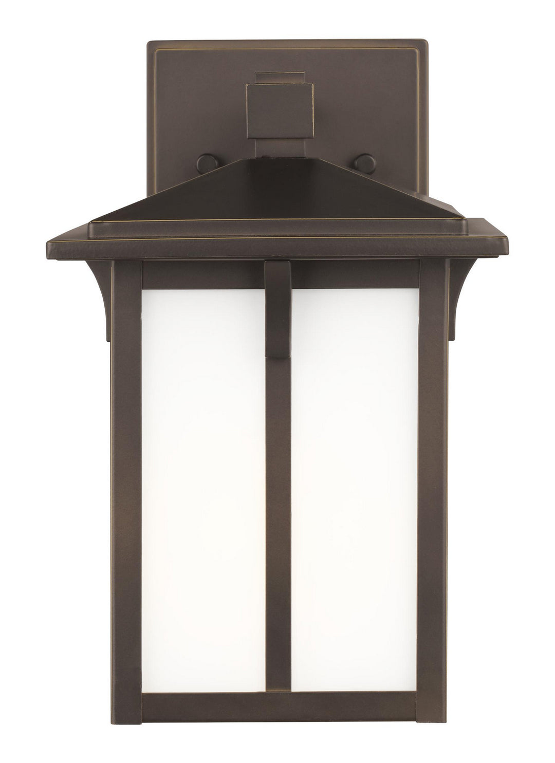 Tomek One Light Outdoor Wall Lantern in Antique Bronze - available from The Lighting Shoppe, trusted by Canadian homeowners