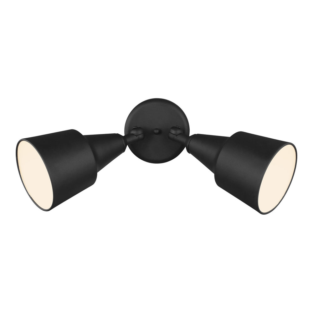 Generation Lighting Canada - 8560702-12 - Two Light Adjustable Swivel Flood Light - Flood Light - Black