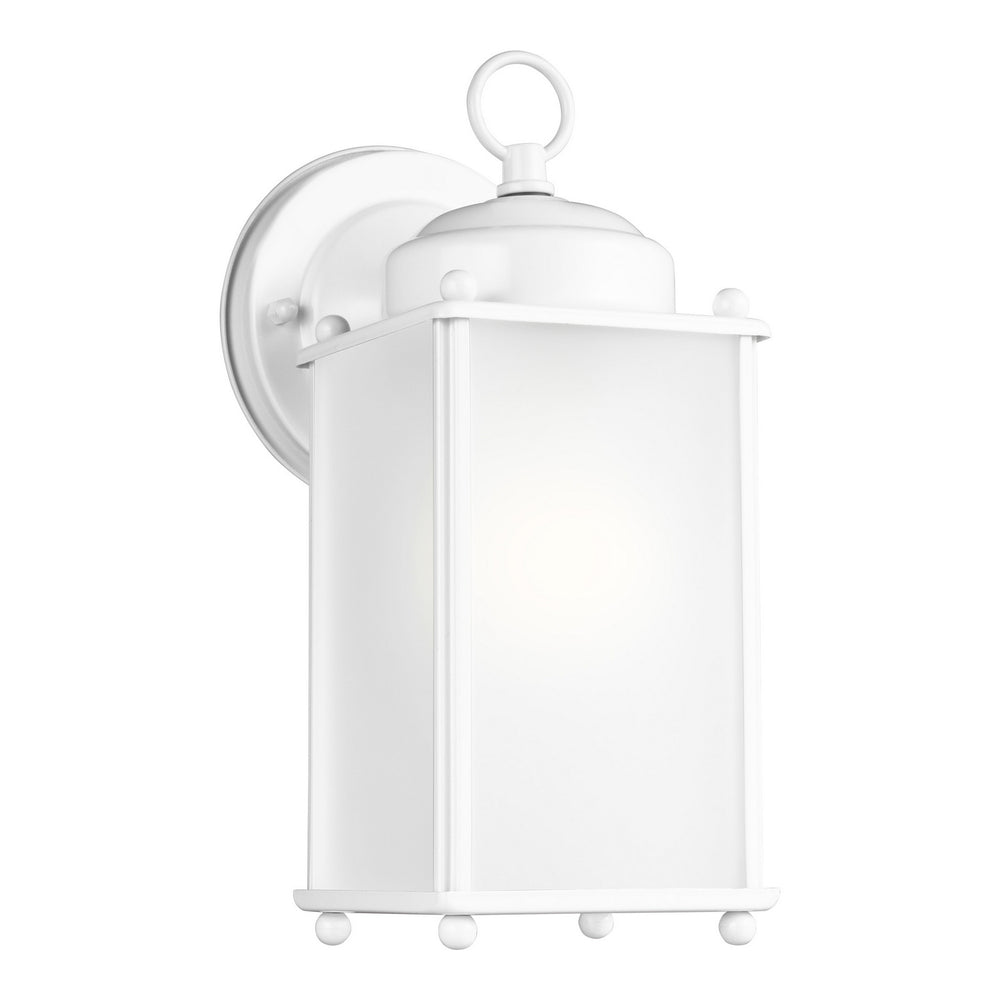 Generation Lighting Canada - 8593001-15 - One Light Outdoor Wall Lantern - New Castle - White