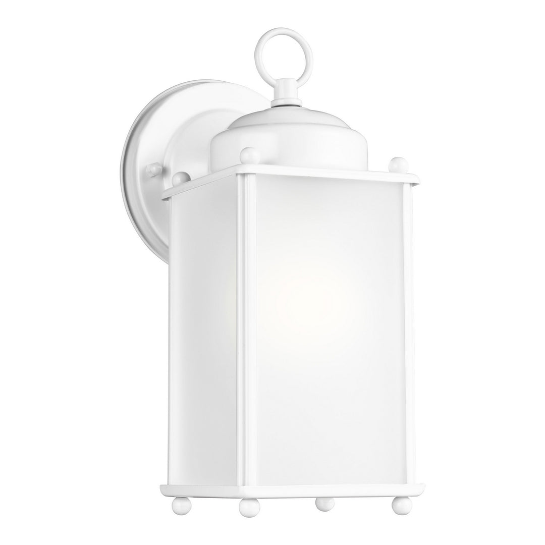 Generation Lighting Canada - 8593001-15 - One Light Outdoor Wall Lantern - New Castle - White