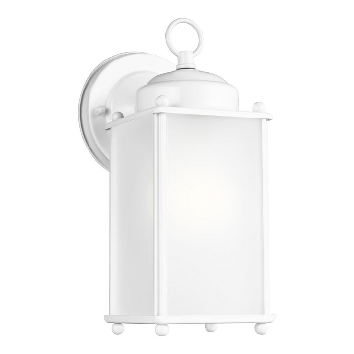 Generation Lighting Canada - 8593001-15 - One Light Outdoor Wall Lantern - New Castle - White