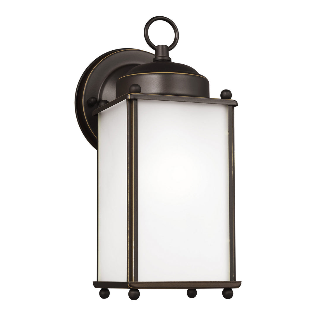 Generation Lighting Canada - 8593001-71 - One Light Outdoor Wall Lantern - New Castle - Antique Bronze
