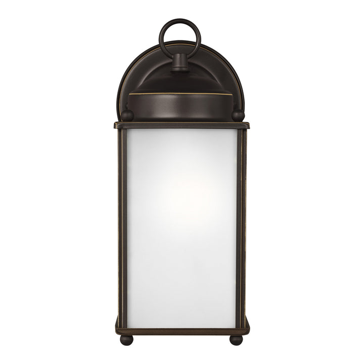 Generation Lighting Canada - 8593001-71 - One Light Outdoor Wall Lantern - New Castle - Antique Bronze