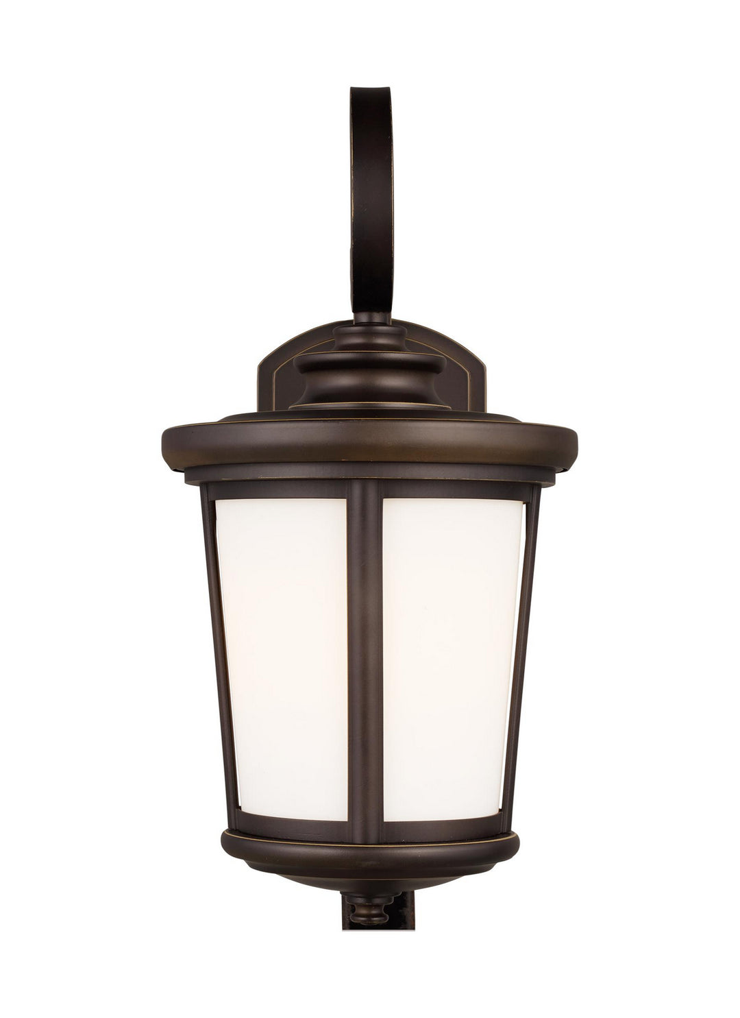 Eddington One Light Outdoor Wall Lantern in Antique Bronze - available from The Lighting Shoppe, trusted by Canadian homeowners