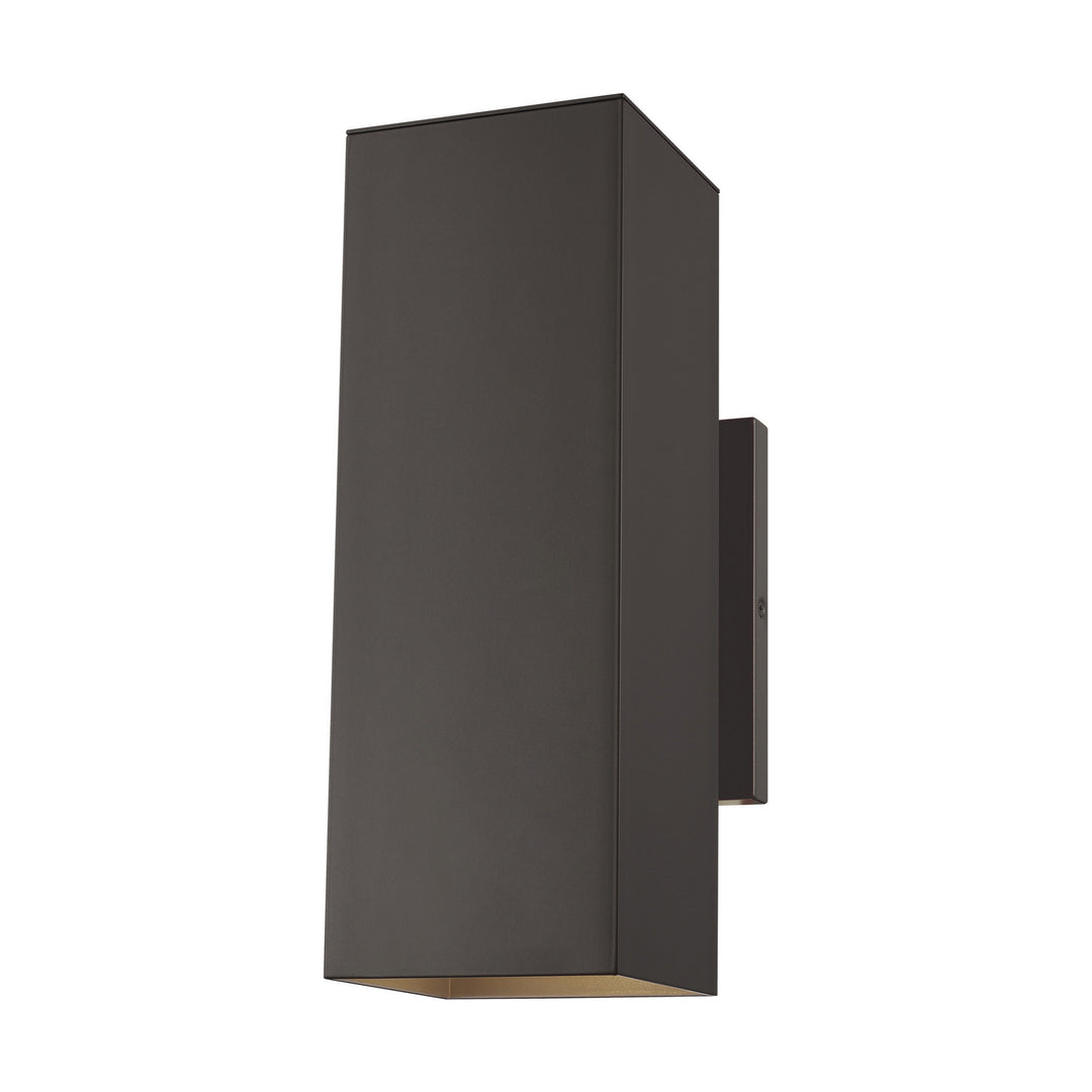 Pohl Two Light Outdoor Wall Lantern in Bronze - available from The Lighting Shoppe, trusted by Canadian homeowners