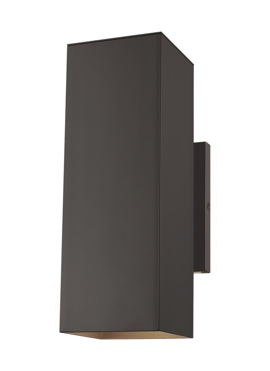 Pohl Two Light Outdoor Wall Lantern in Bronze - available from The Lighting Shoppe, trusted by Canadian homeowners