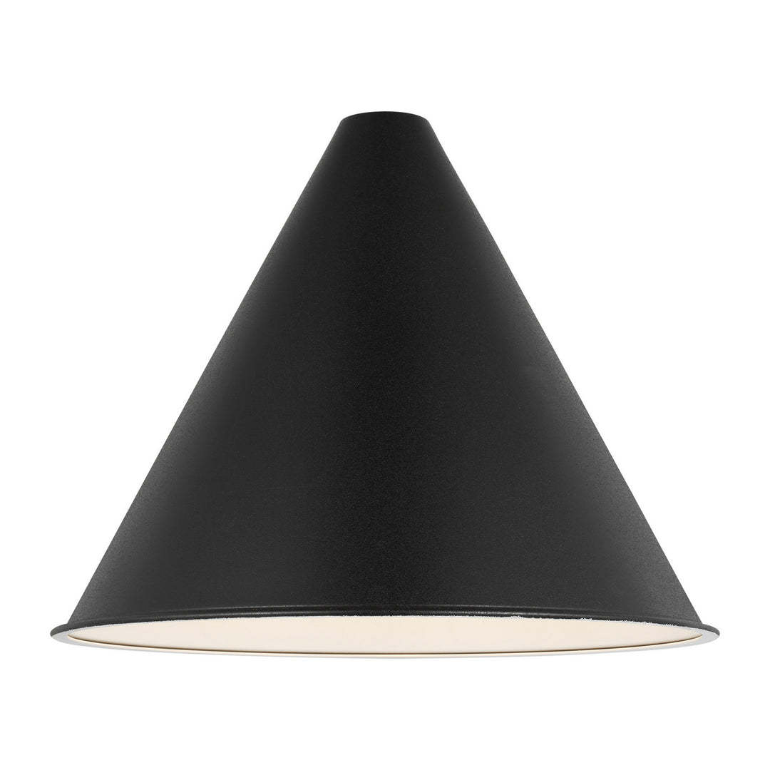 Generation Lighting Canada - 8638501-12 - One Light Outdoor Wall Lantern - Crittenden - Black