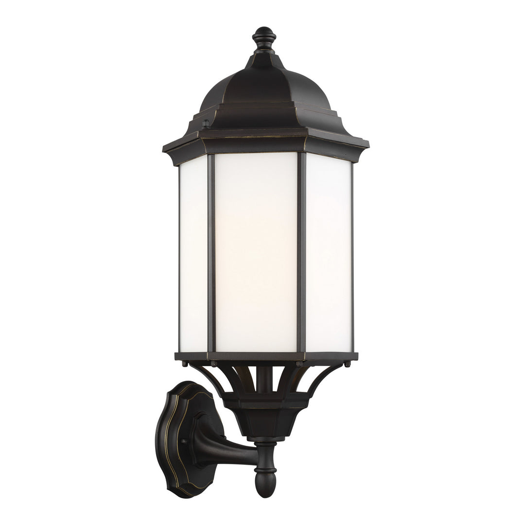 Sevier One Light Outdoor Wall Lantern in Antique Bronze - available from The Lighting Shoppe, trusted by Canadian homeowners