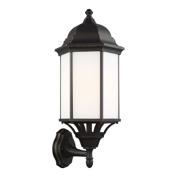 Sevier One Light Outdoor Wall Lantern in Antique Bronze - available from The Lighting Shoppe, trusted by Canadian homeowners