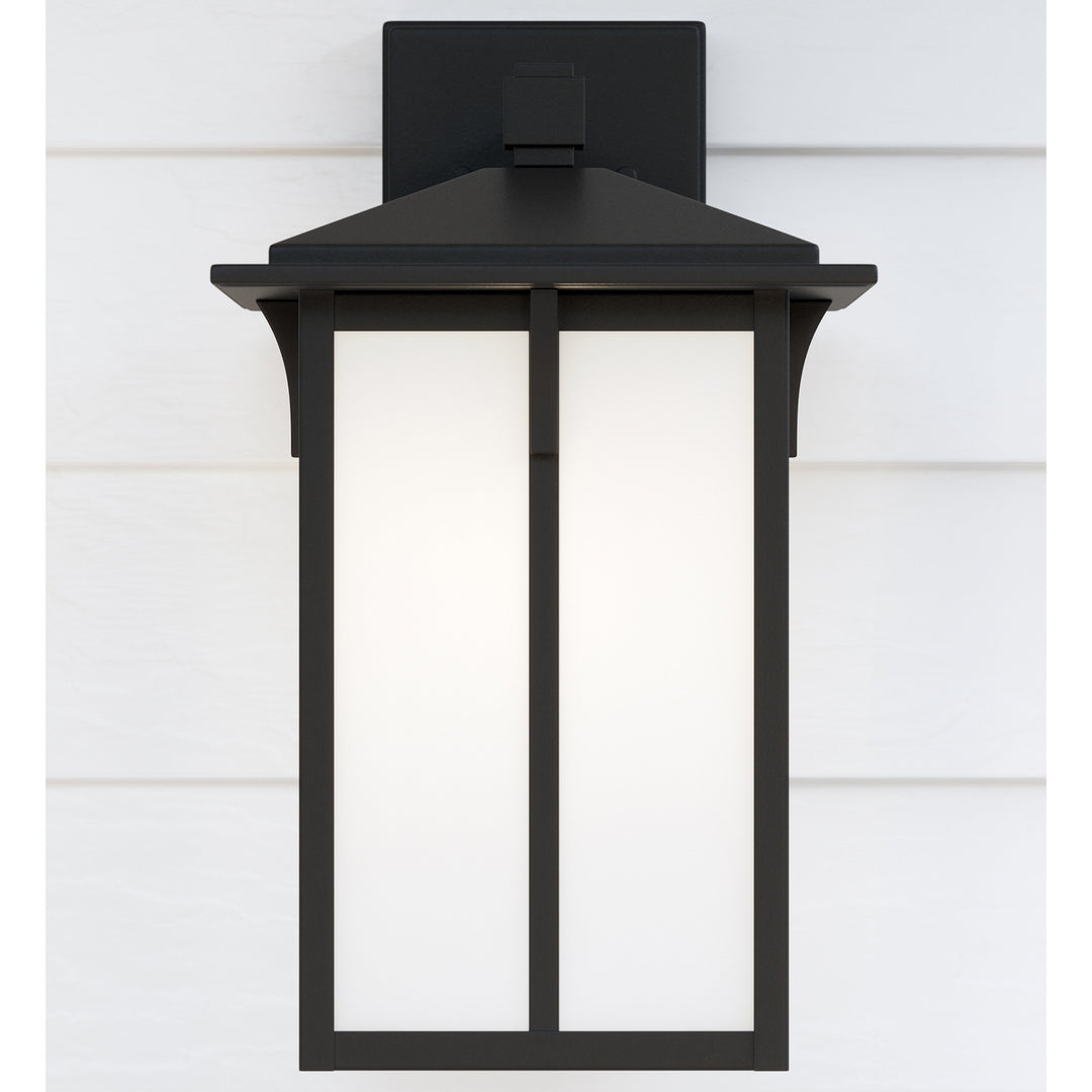 Generation Lighting Canada - 8652701-12 - One Light Outdoor Wall Lantern - Tomek - Black