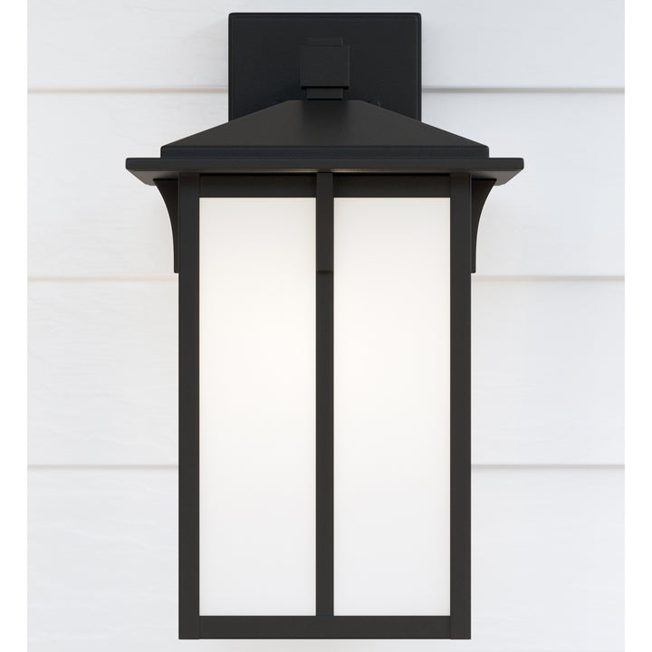 Generation Lighting Canada - 8652701-12 - One Light Outdoor Wall Lantern - Tomek - Black