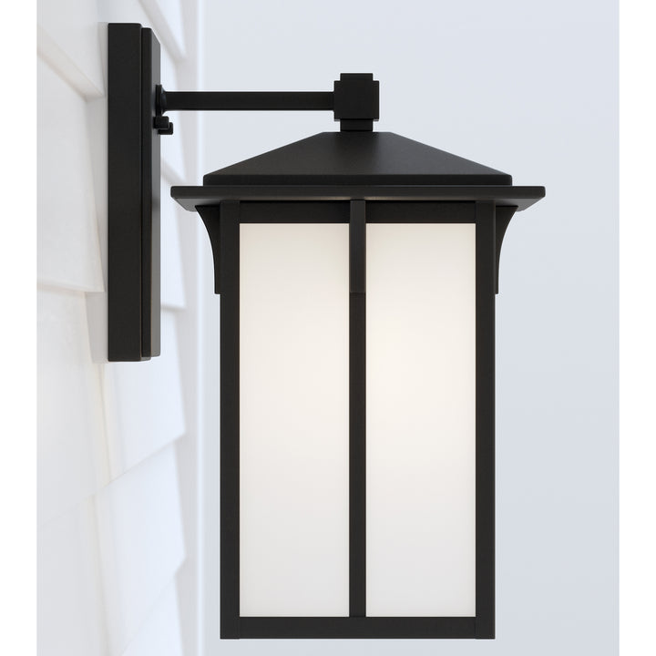Generation Lighting Canada - 8652701-12 - One Light Outdoor Wall Lantern - Tomek - Black