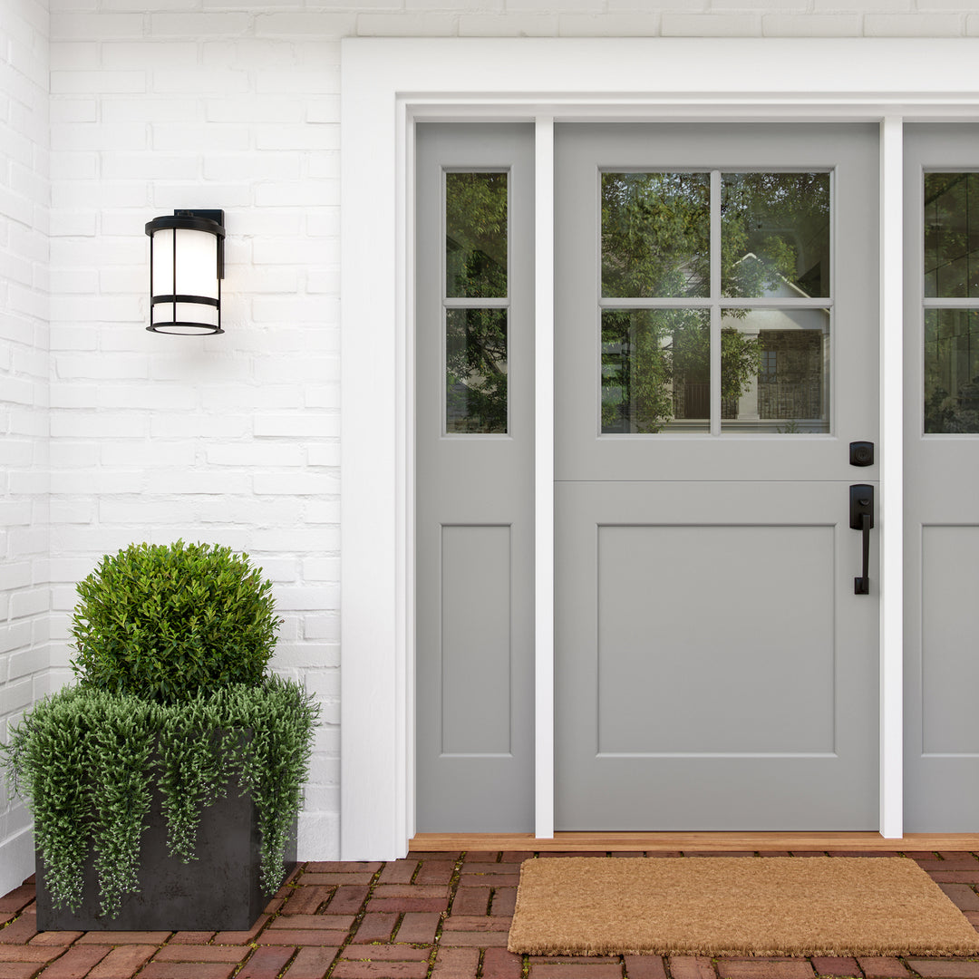 Generation Lighting Canada - 8690901-12 - One Light Outdoor Wall Lantern - Wilburn - Black