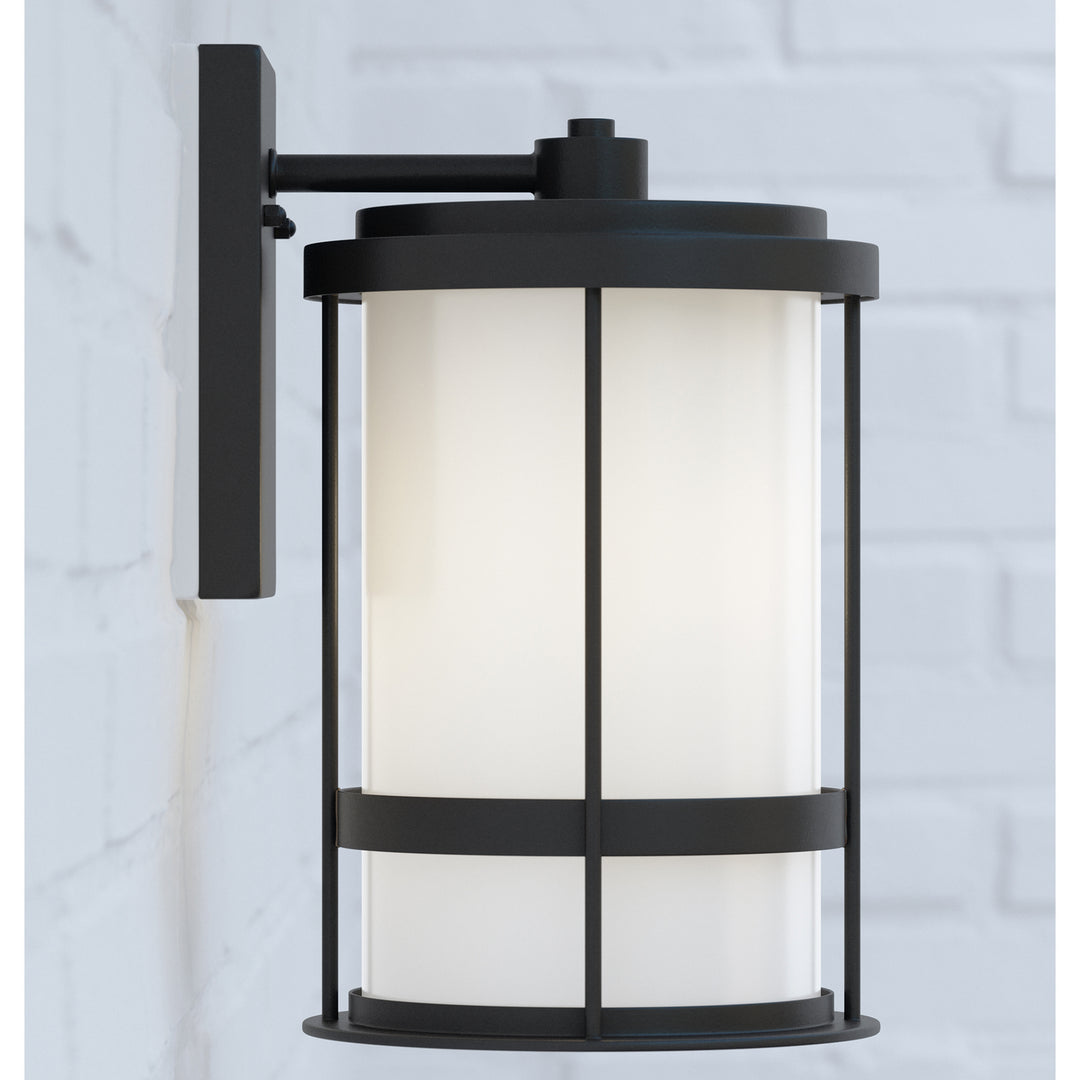 Generation Lighting Canada - 8690901-12 - One Light Outdoor Wall Lantern - Wilburn - Black