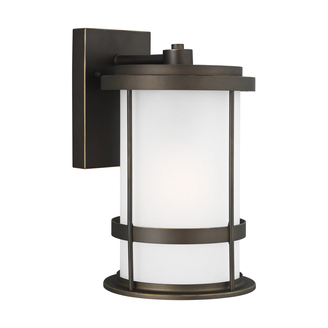 Generation Lighting Canada - 8690901-71 - One Light Outdoor Wall Lantern - Wilburn - Antique Bronze