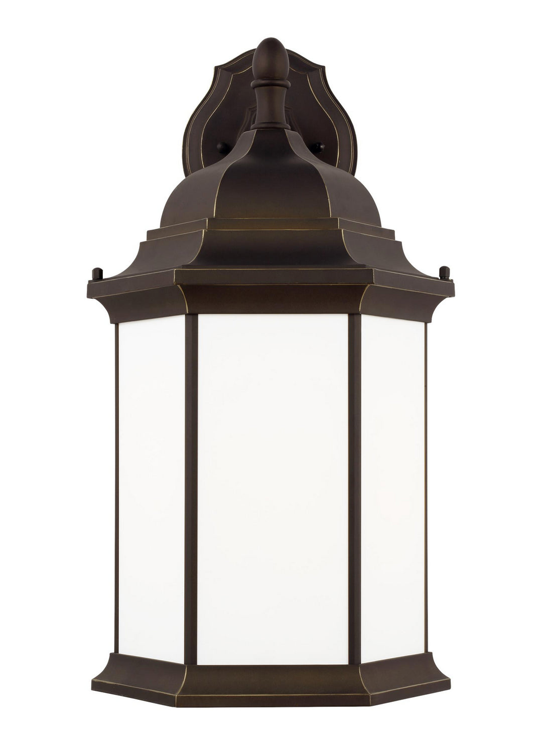Sevier One Light Outdoor Wall Lantern in Antique Bronze - available from The Lighting Shoppe, trusted by Canadian homeowners