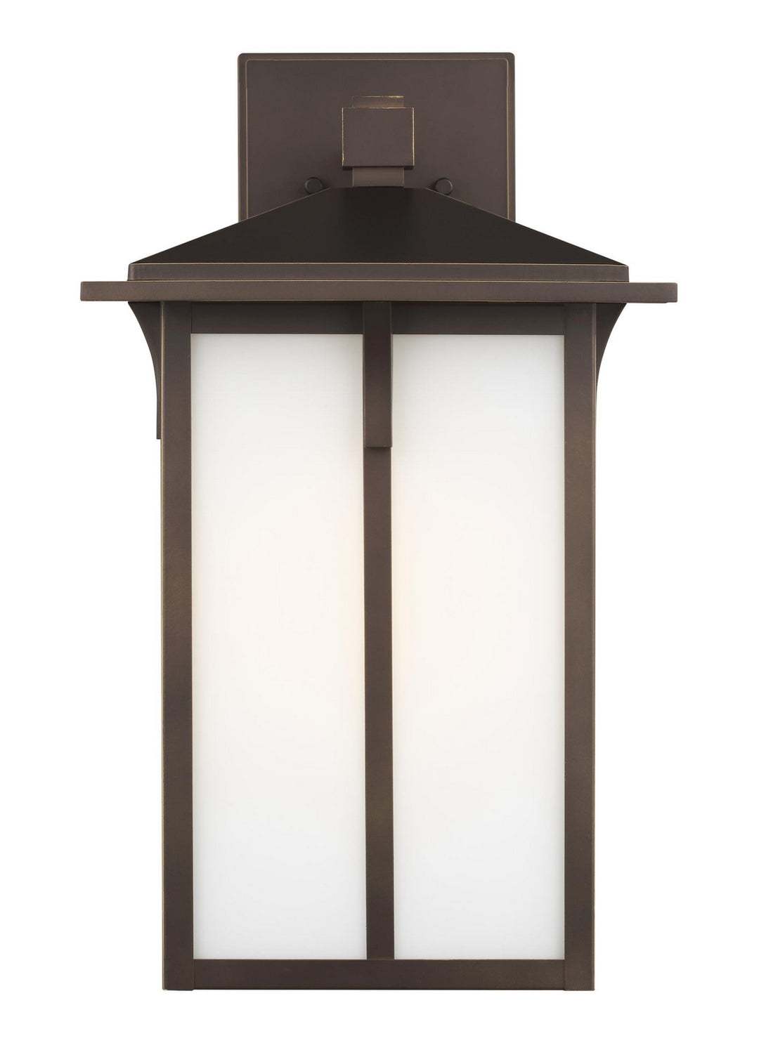 Tomek One Light Outdoor Wall Lantern in Antique Bronze - available from The Lighting Shoppe, trusted by Canadian homeowners