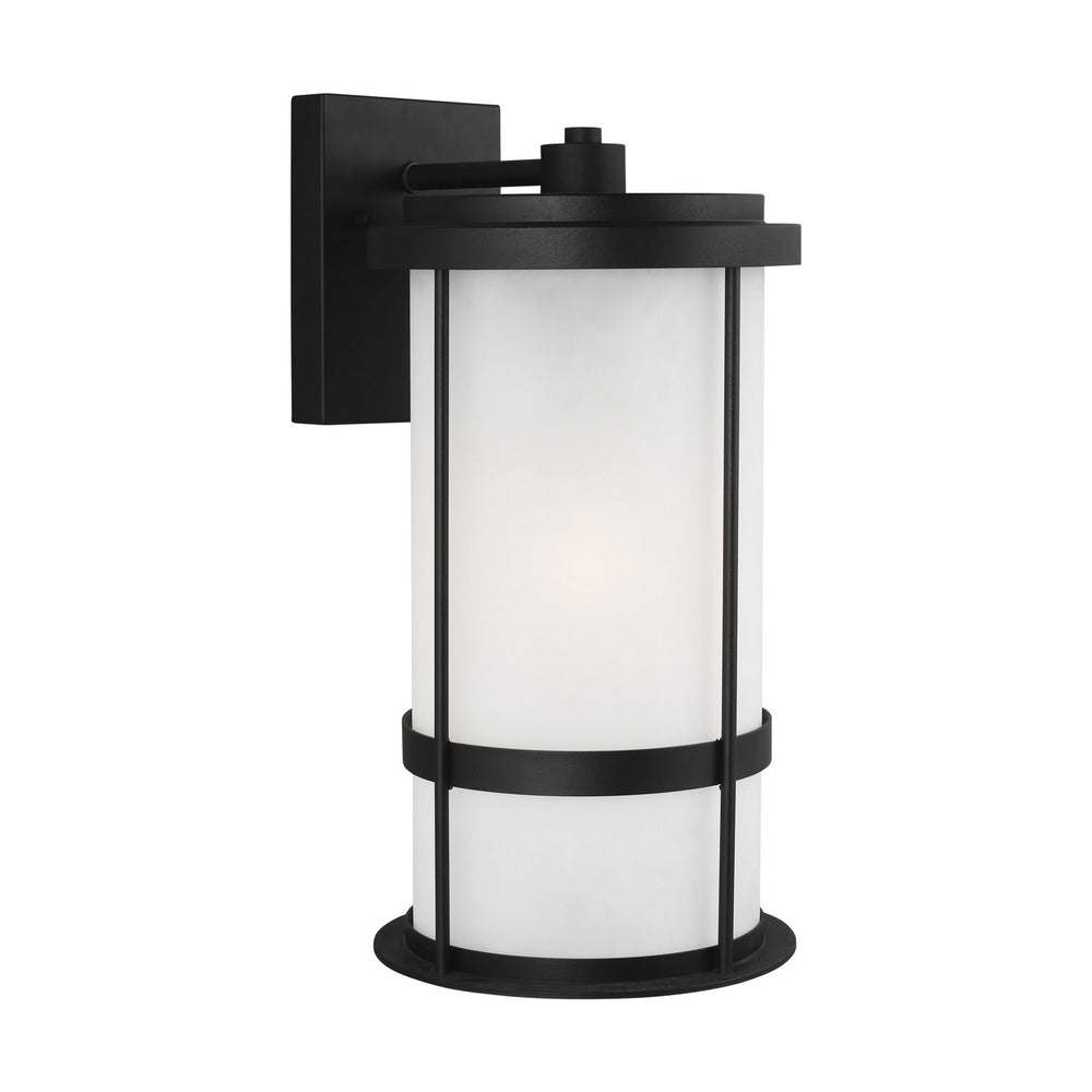 Generation Lighting Canada - 8790901-12 - One Light Outdoor Wall Lantern - Wilburn - Black