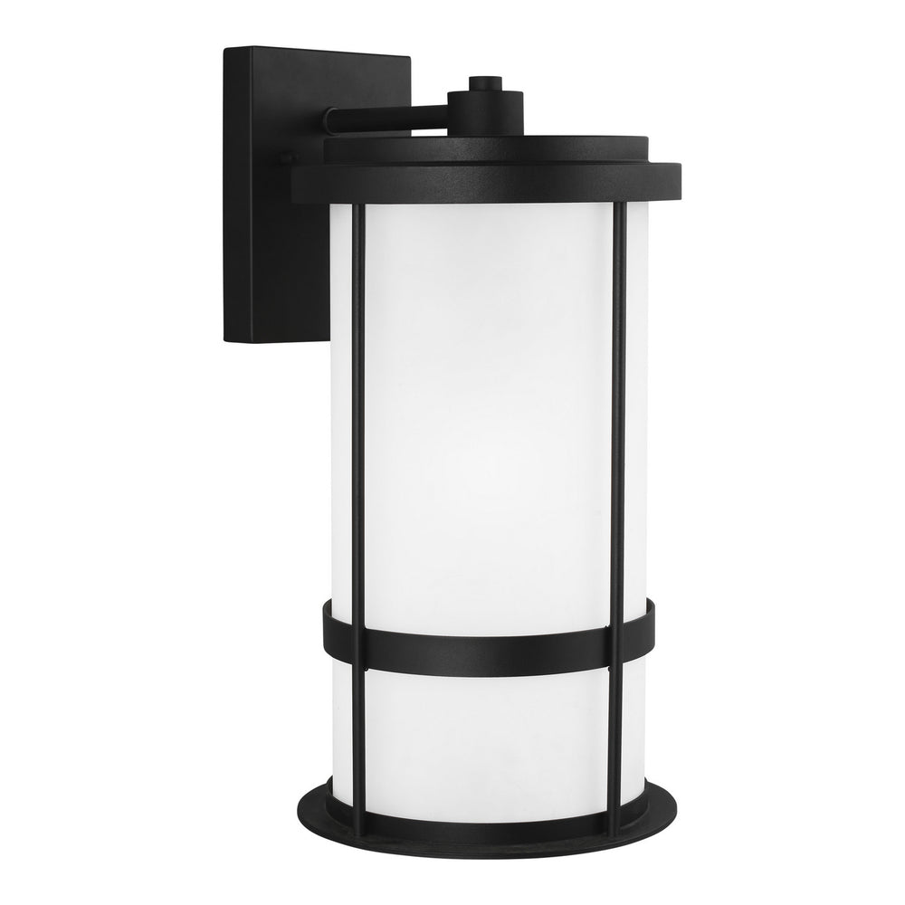 Generation Lighting Canada - 8790901D-12 - One Light Outdoor Wall Lantern - Wilburn - Black