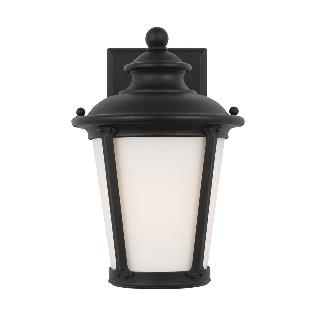 Cape May One Light Outdoor Wall Lantern in Black - available from The Lighting Shoppe, trusted by Canadian homeowners