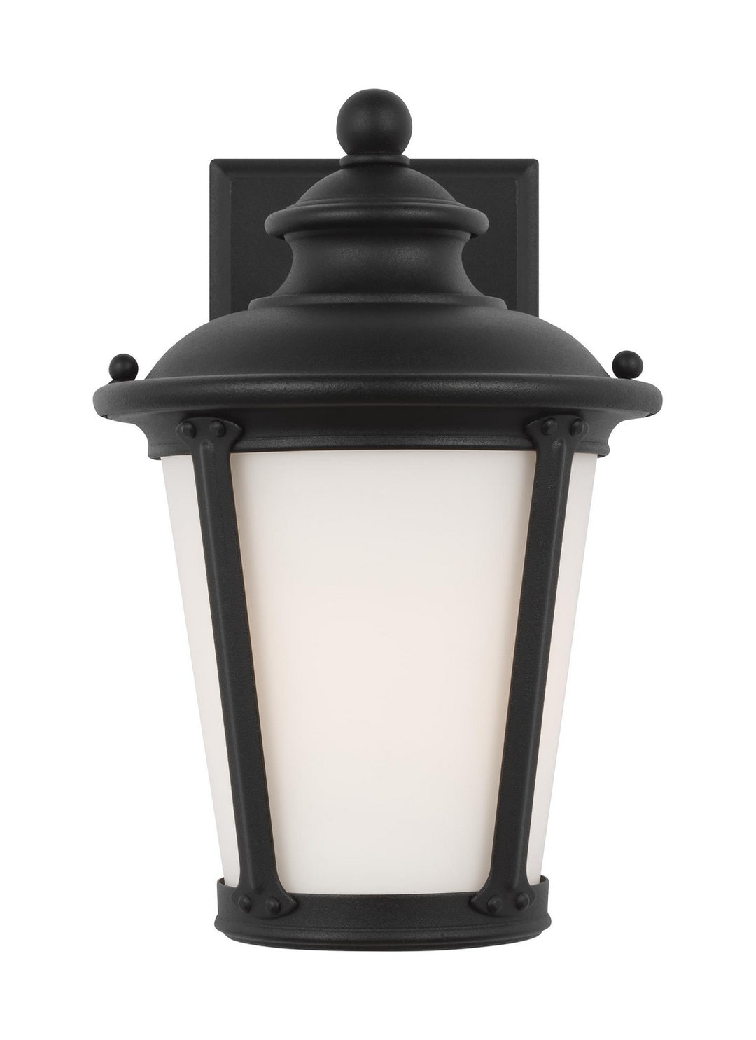 Cape May One Light Outdoor Wall Lantern in Black - available from The Lighting Shoppe, trusted by Canadian homeowners
