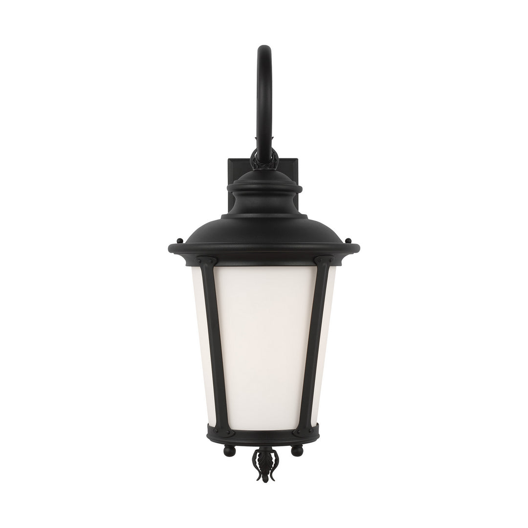 Cape May One Light Outdoor Wall Lantern in Black - available from The Lighting Shoppe, trusted by Canadian homeowners