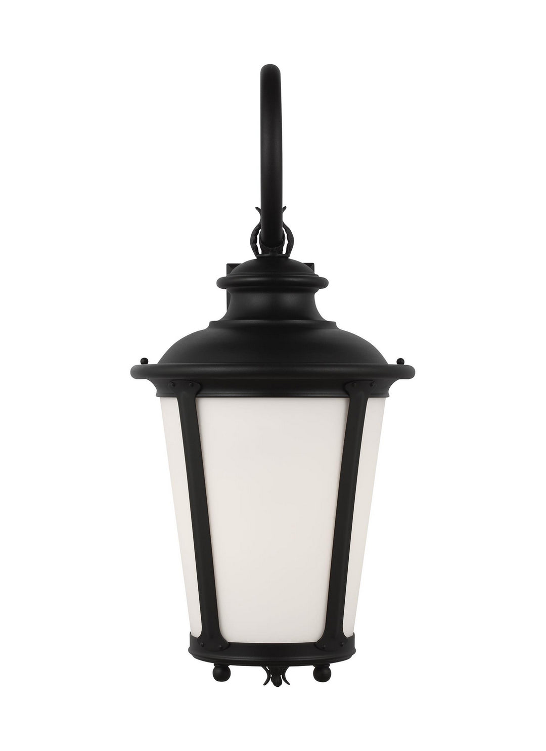 Cape May One Light Outdoor Wall Lantern in Black - available from The Lighting Shoppe, trusted by Canadian homeowners