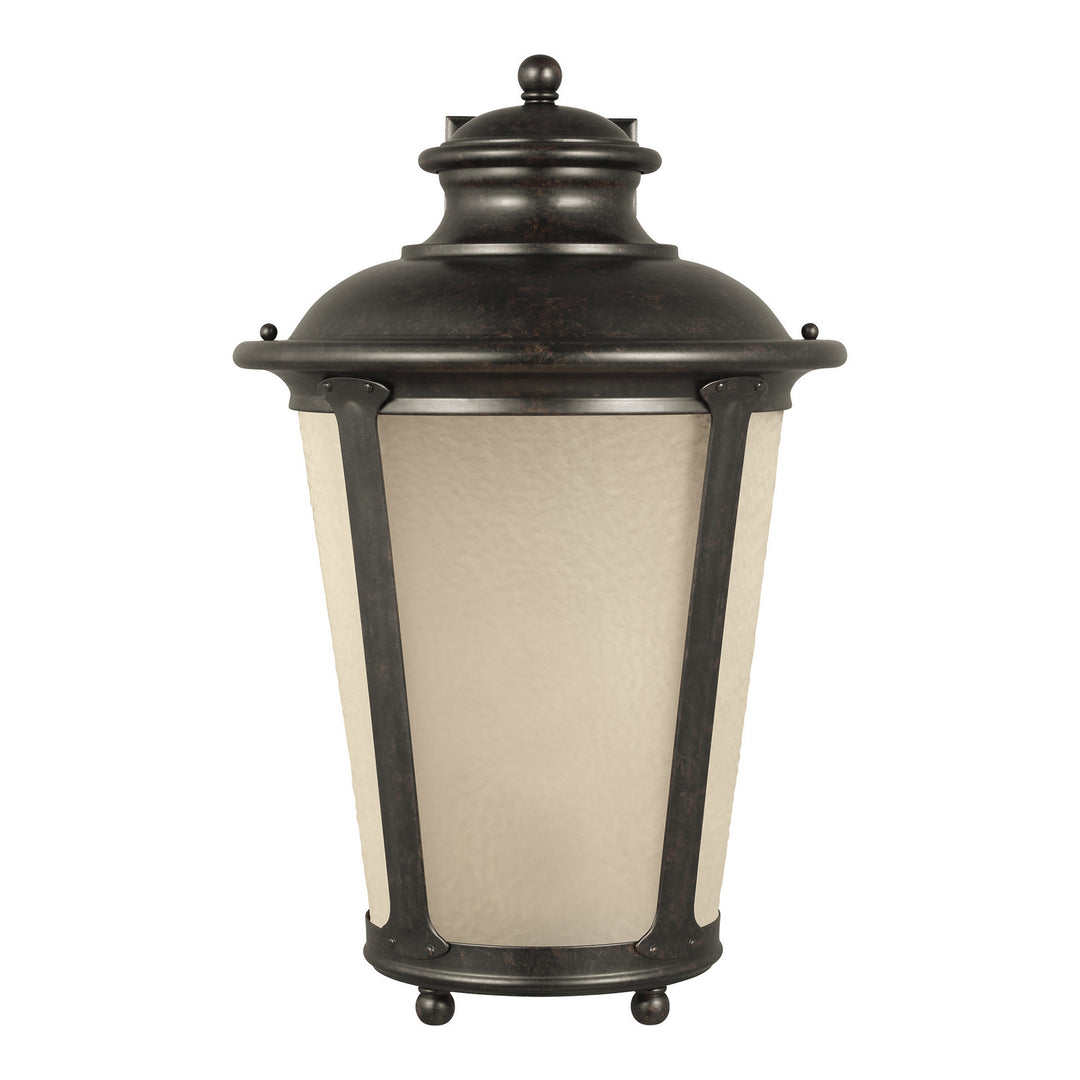 Cape May One Light Outdoor Wall Lantern in Burled Iron - available from The Lighting Shoppe, trusted by Canadian homeowners