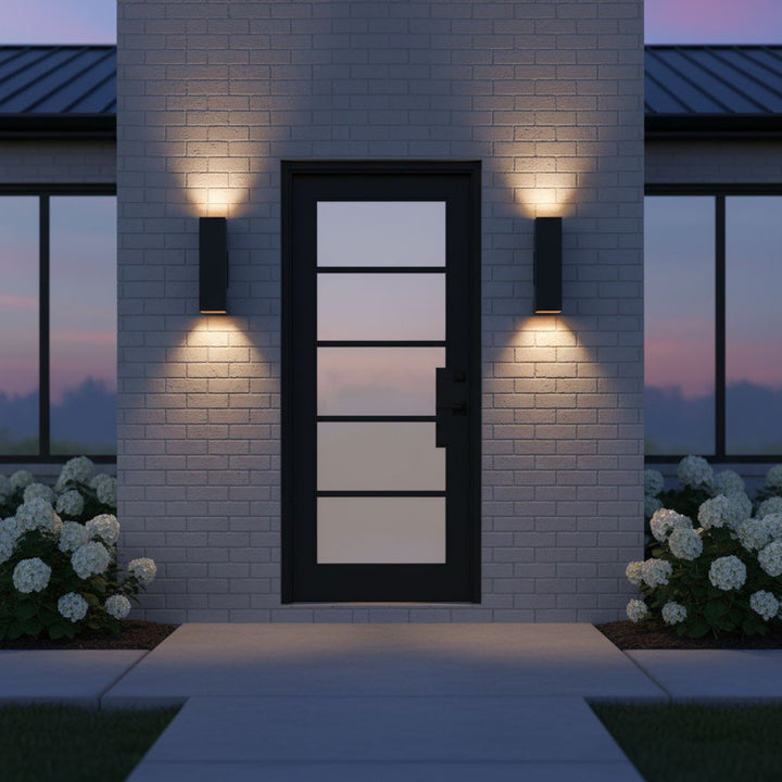 Visual Comfort Studio Canada - 8831702-12 - Two Light Outdoor Wall Lantern - Pohl - Black