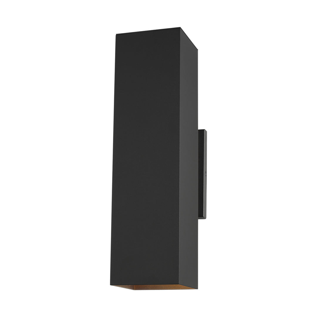 Pohl Two Light Outdoor Wall Lantern in Black - available from The Lighting Shoppe, trusted by Canadian homeowners