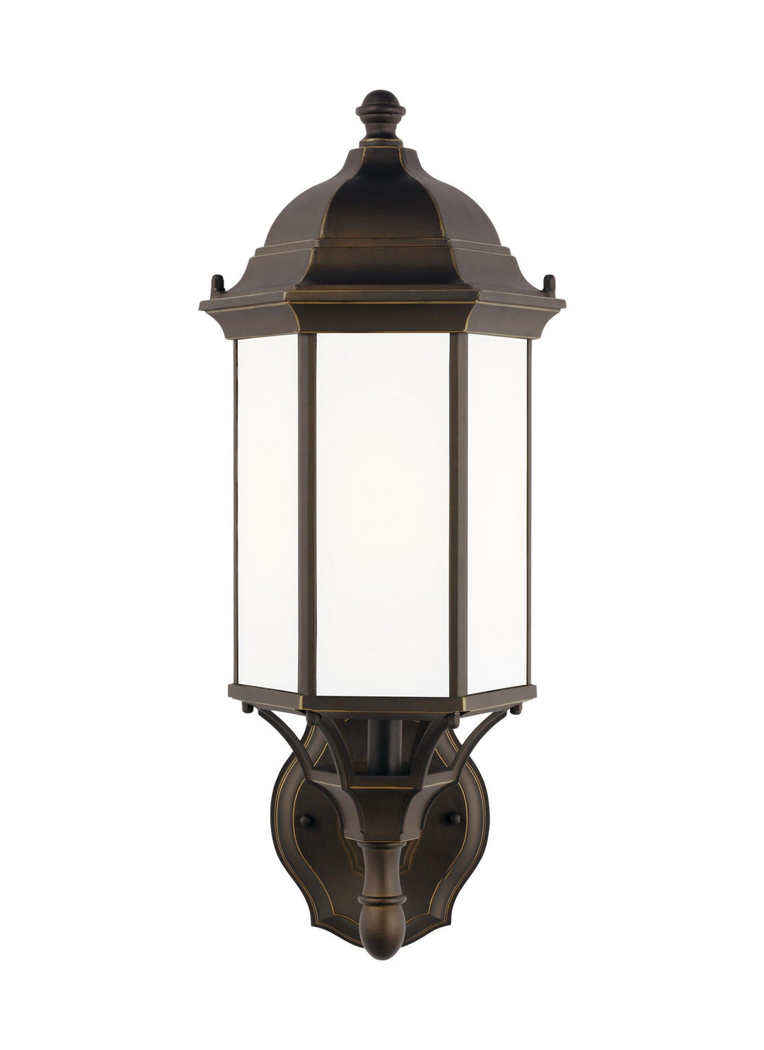 Sevier One Light Outdoor Wall Lantern in Antique Bronze - available from The Lighting Shoppe, trusted by Canadian homeowners