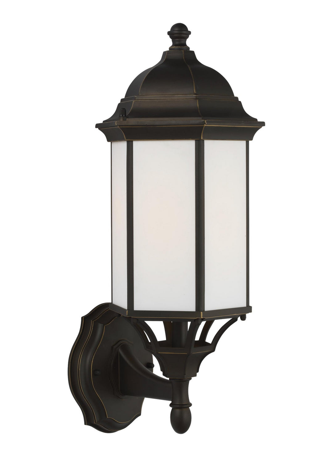 Sevier One Light Outdoor Wall Lantern in Antique Bronze - available from The Lighting Shoppe, trusted by Canadian homeowners