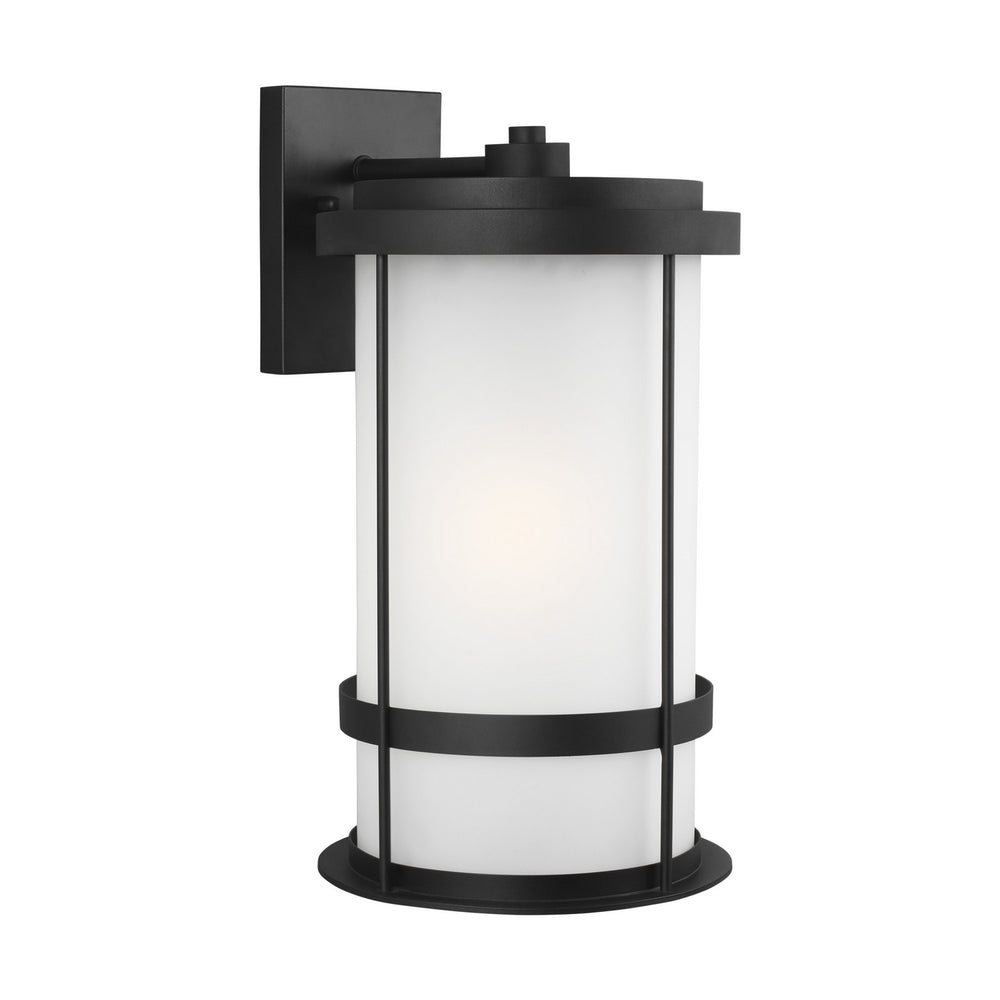 Generation Lighting Canada - 8890901-12 - One Light Outdoor Wall Lantern - Wilburn - Black