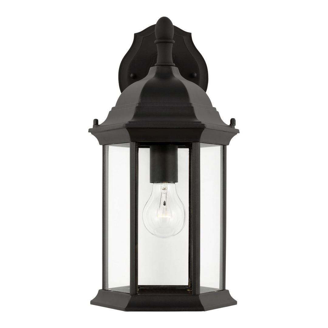 Generation Lighting Canada - 8938701-12 - One Light Outdoor Wall Lantern - Sevier - Black